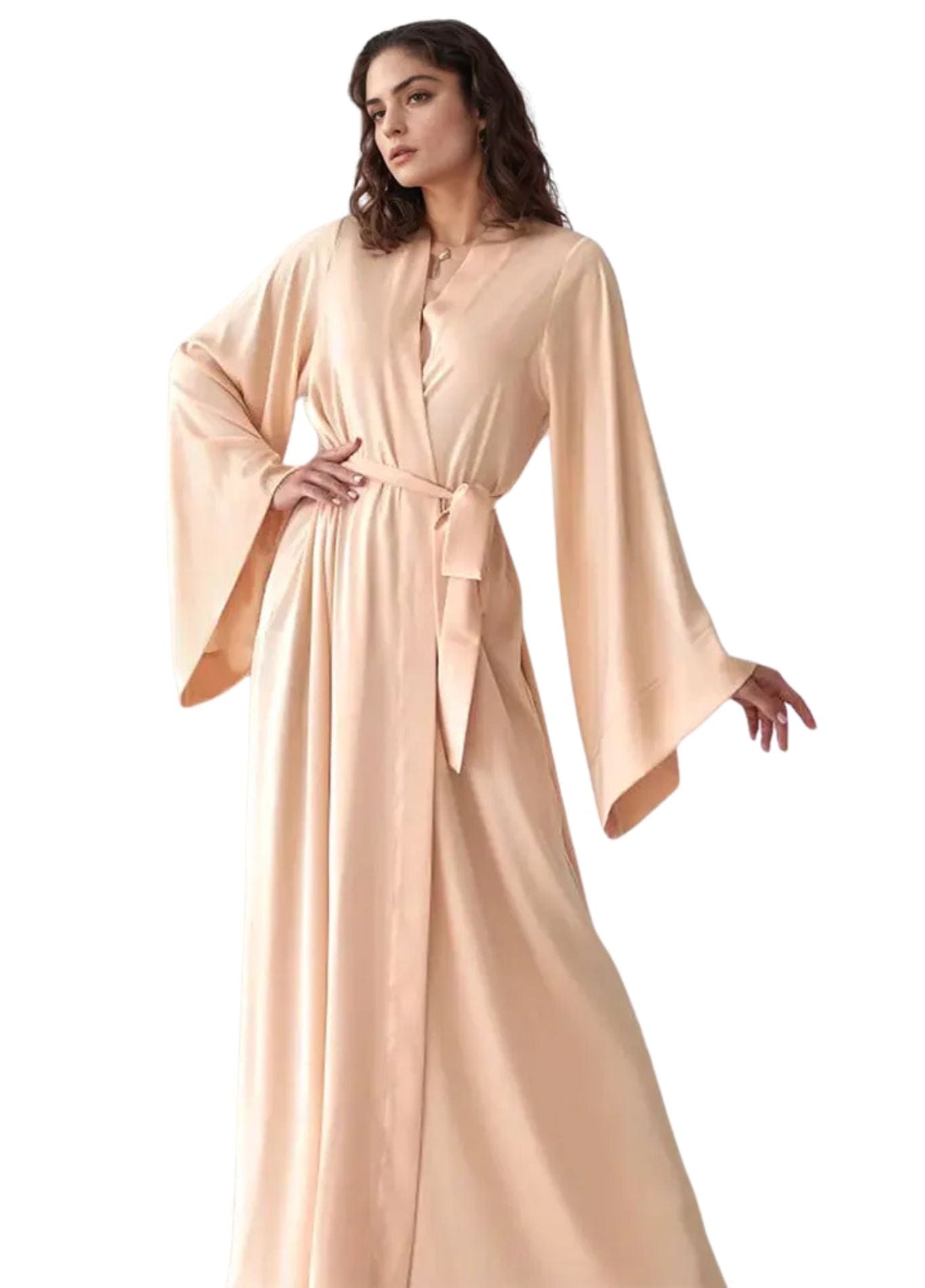 Beau Peignoir Femme | Peignoir d'Or Beige / XS