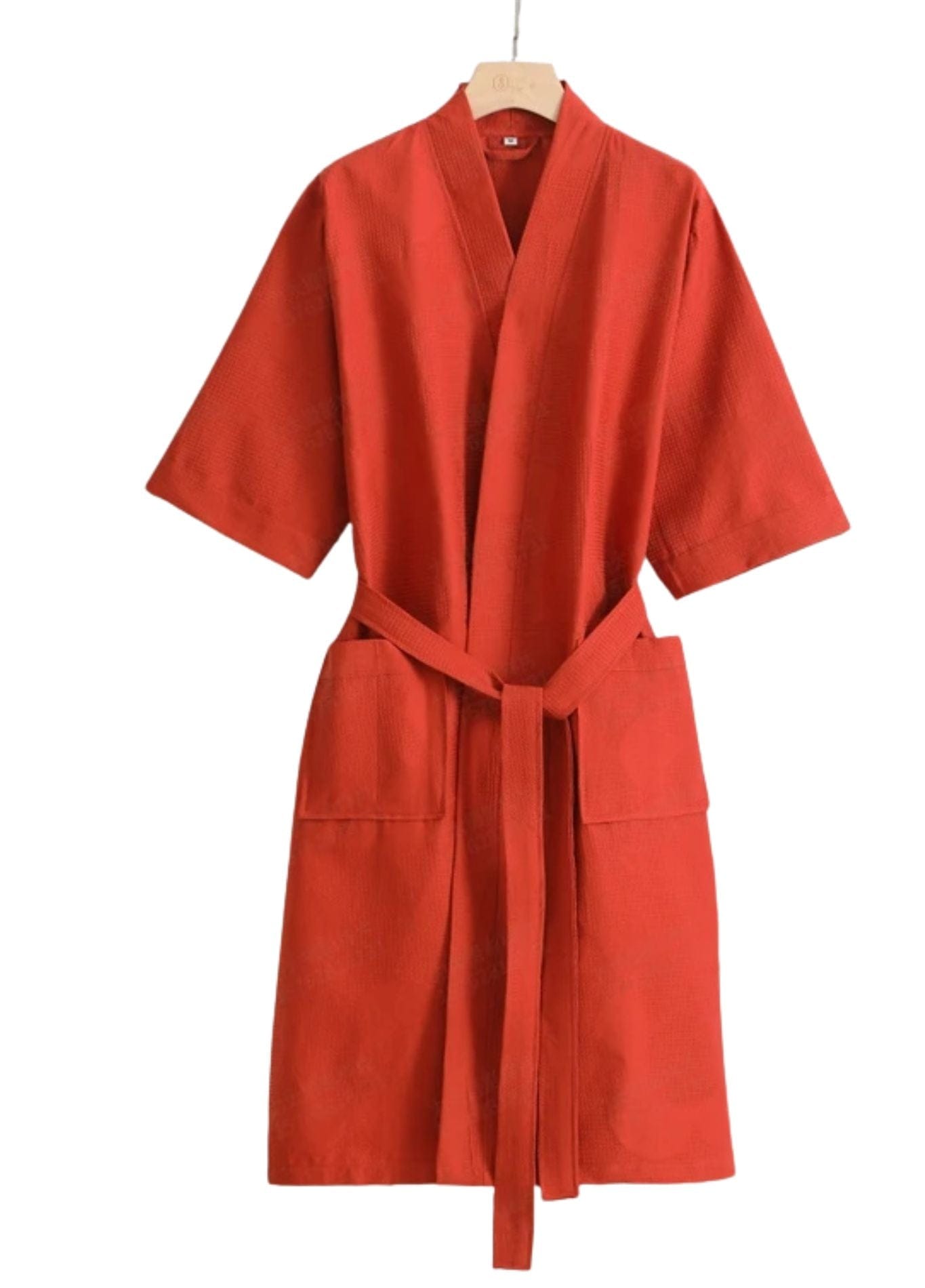 Kimono Kaki | Peignoir d'Or Orange / M (155 - 165 cm)