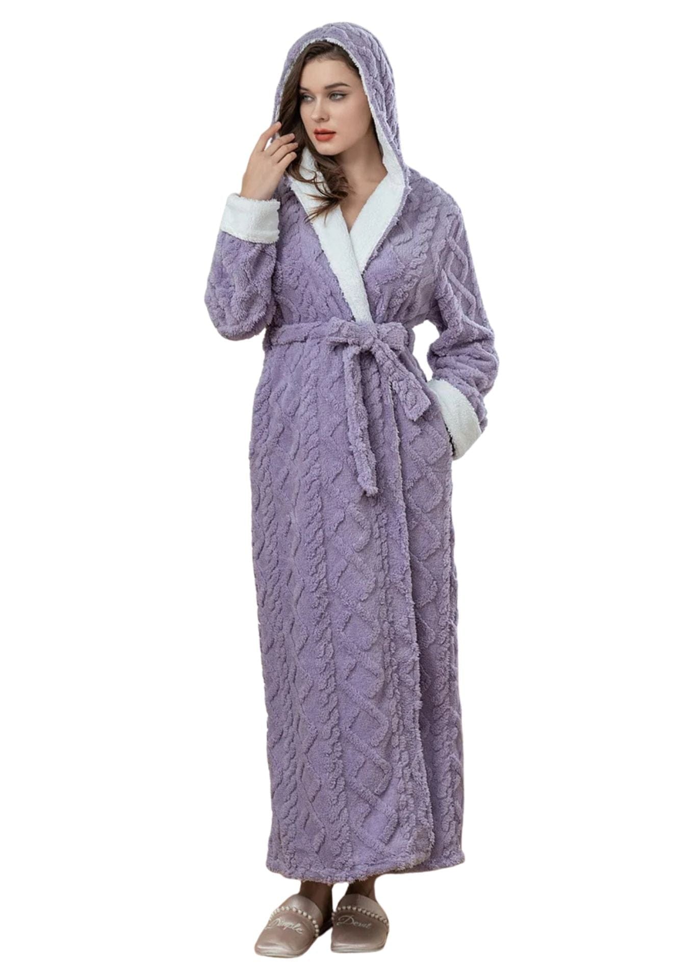 Peignoir à Capuche Femme | Peignoir d'Or