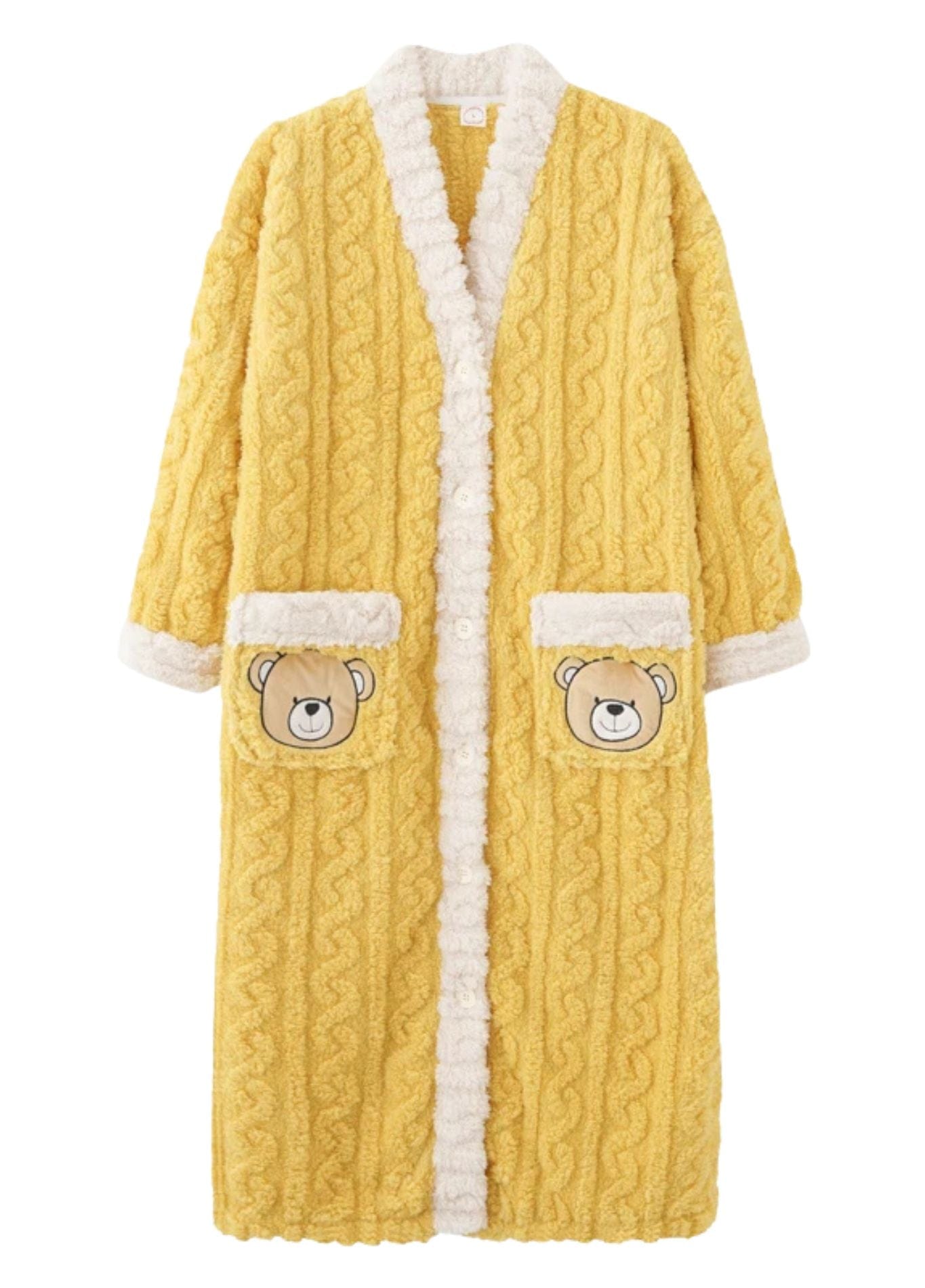 Peignoir Chauffant | Peignoir d'Or Jaune / M (40 - 50 kg)