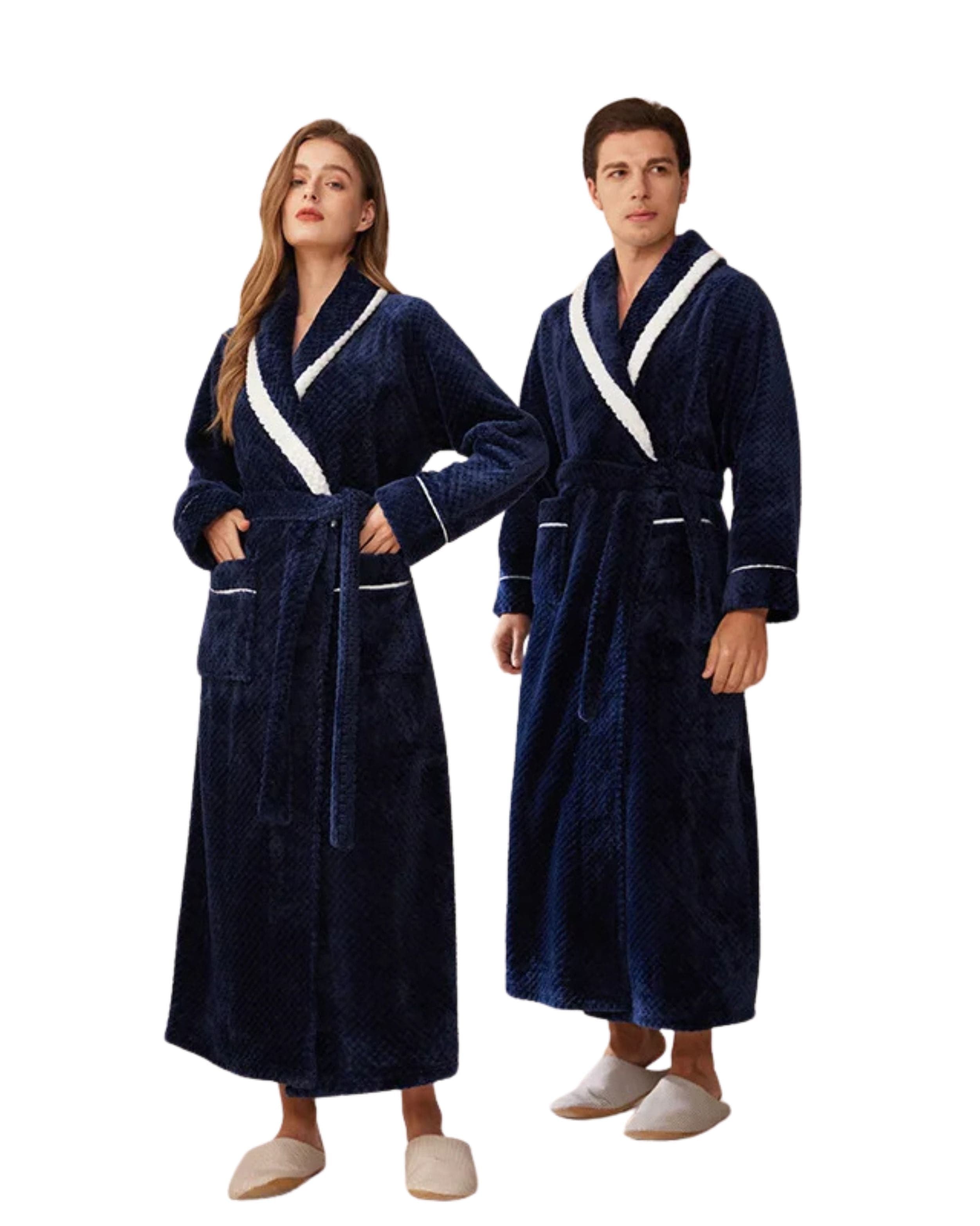 Peignoir de Bain Couple | Peignoir d'Or M / Bleu Marine