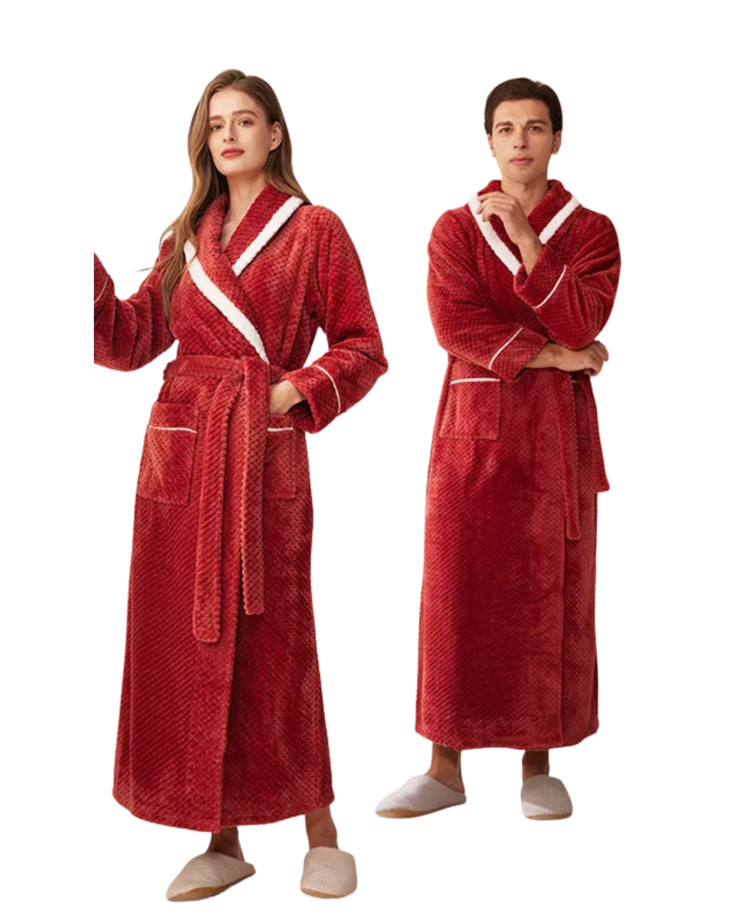 Peignoir de Bain Couple | Peignoir d'Or M / Rouge