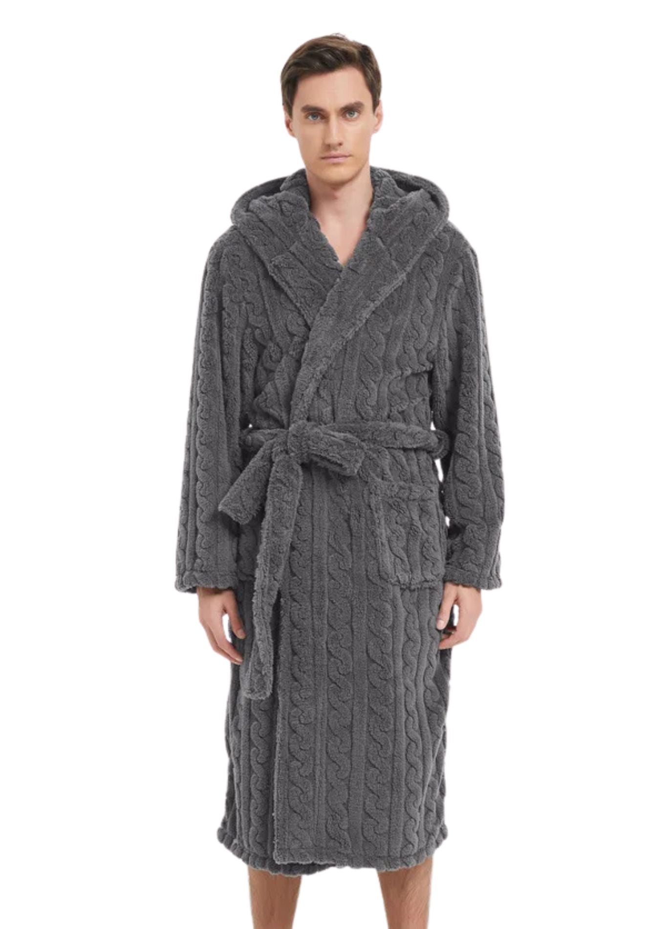 Peignoir Doux Homme | Peignoir d'Or Gris / M