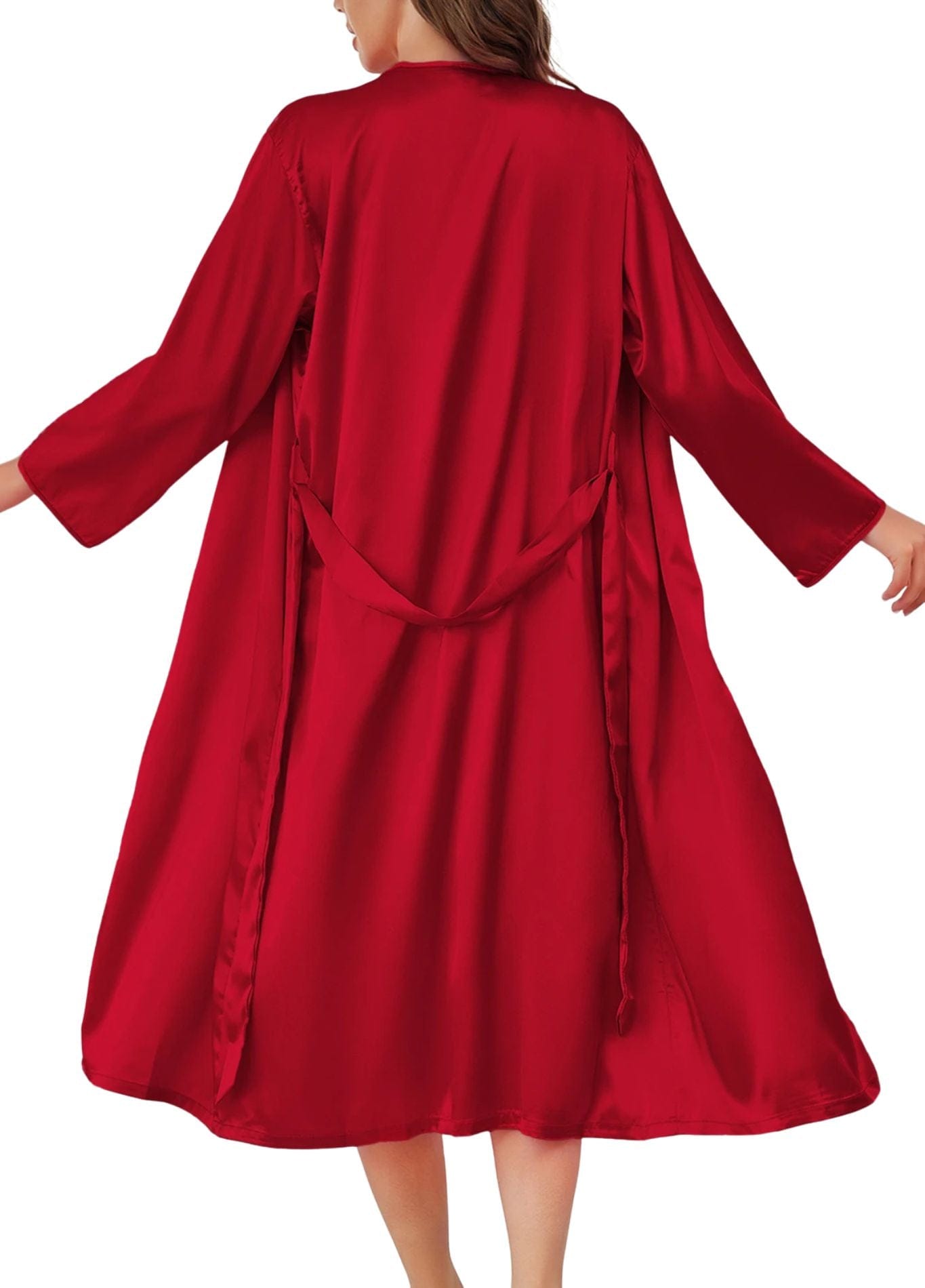 Peignoir en Satin pour Femme | Peignoir d'Or