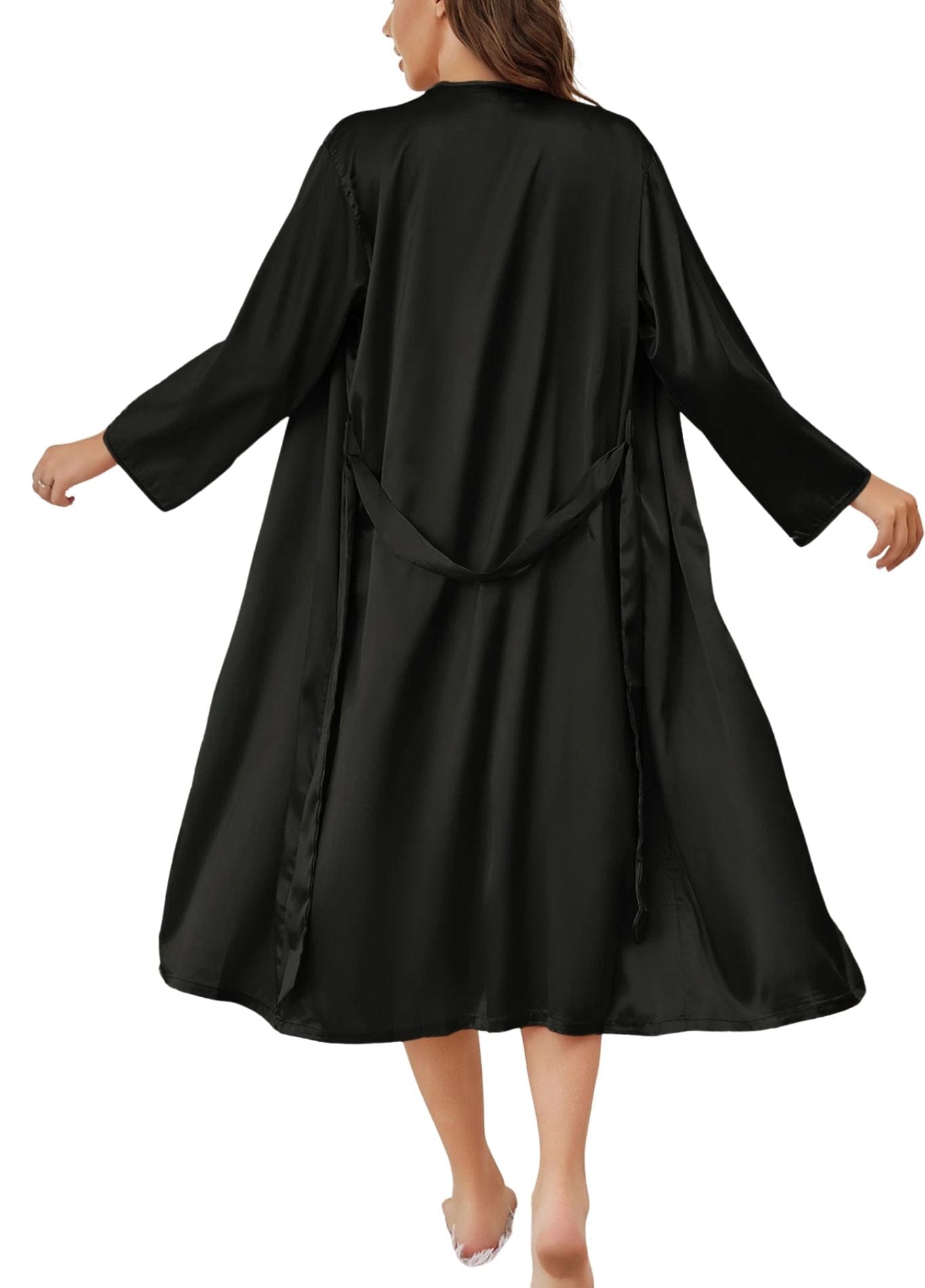 Peignoir en Satin pour Femme | Peignoir d'Or