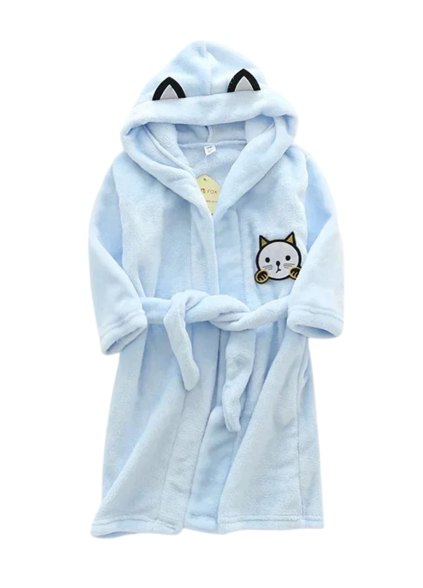 Peignoir Enfant 12 ans | Peignoir d'Or Bleu / 18 - 24 mois (80 - 90 cm)