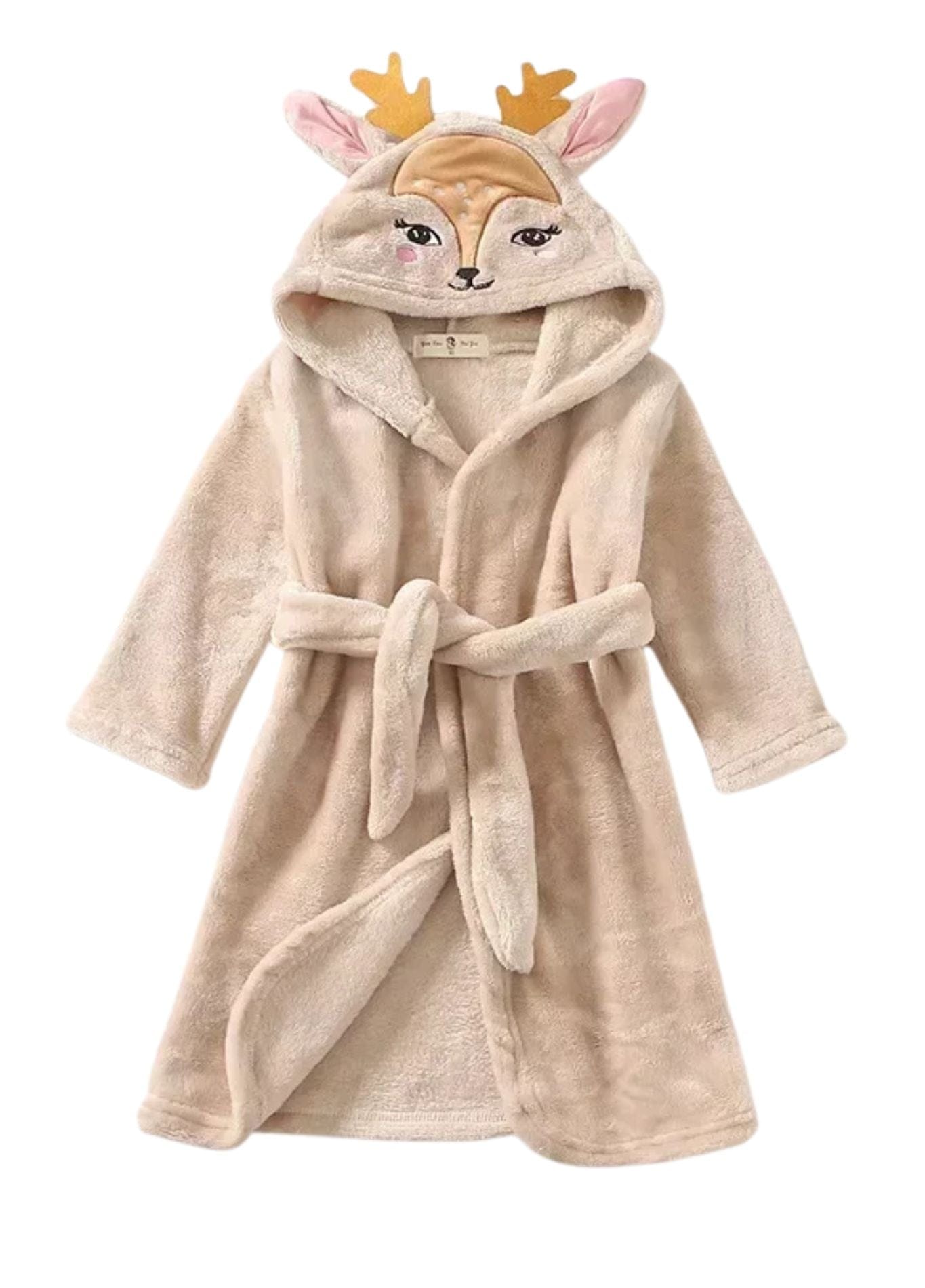 Peignoir Enfant Coton | Peignoir d'Or Brun / 18 - 24 mois (80 - 90 cm)