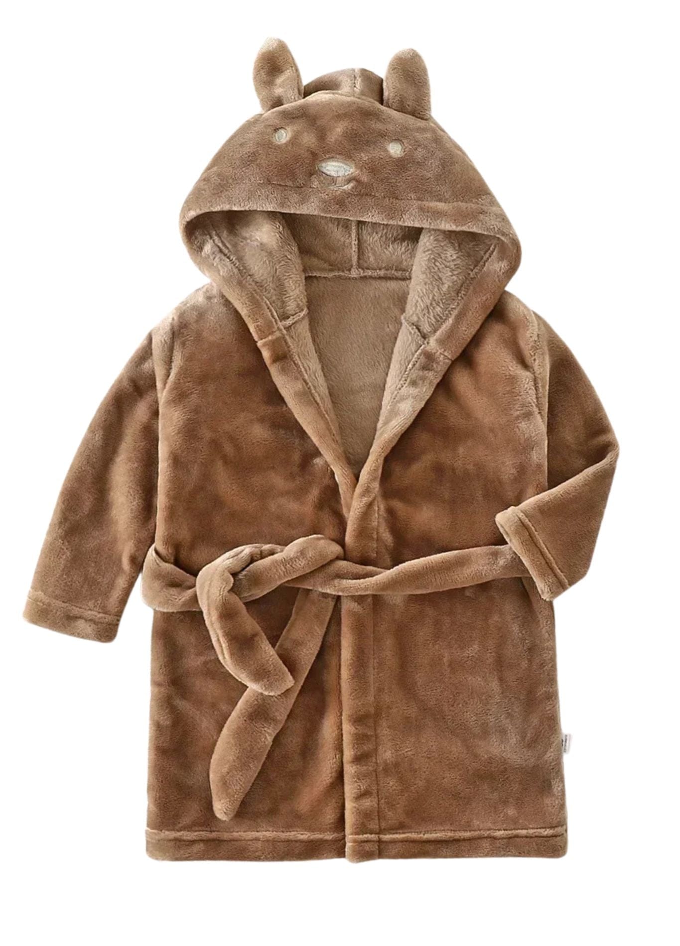 Peignoir Éponge Enfant | Peignoir d'Or Brun / 2 - 3 ans (85 - 95 cm)