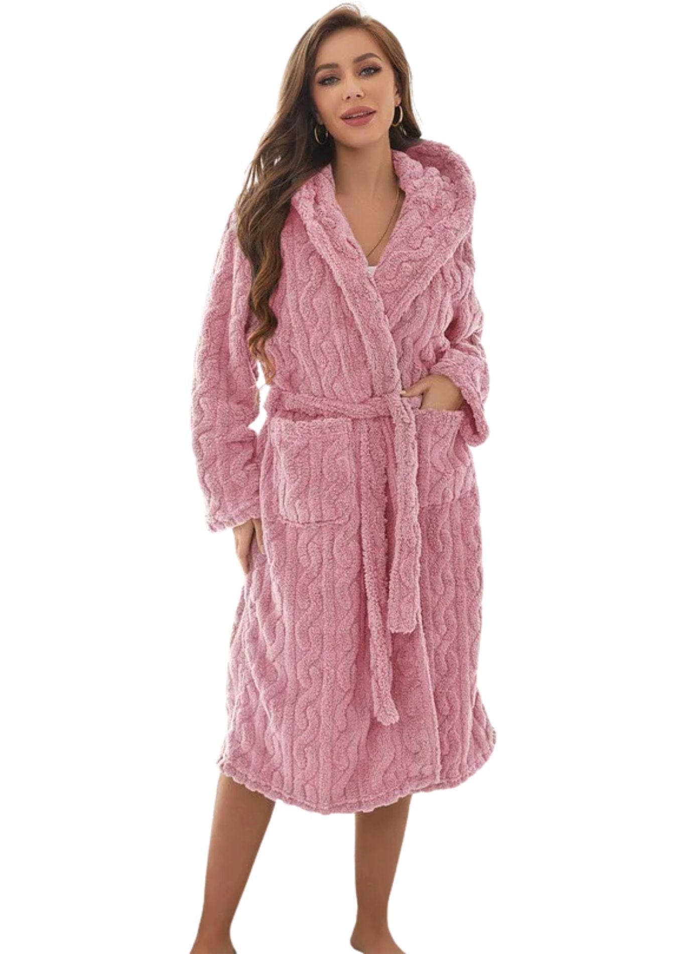 Peignoir Femme Rose | Peignoir d'Or