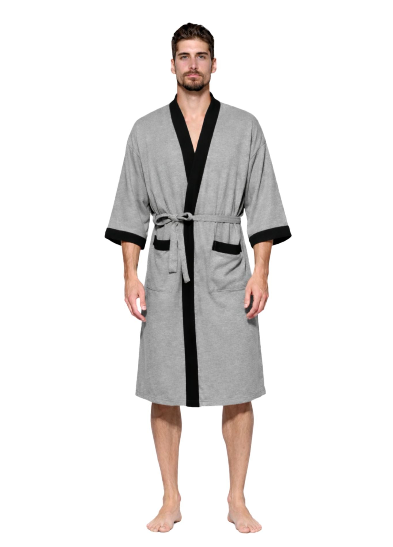 Peignoir Gaufré | Peignoir d'Or Gris / S