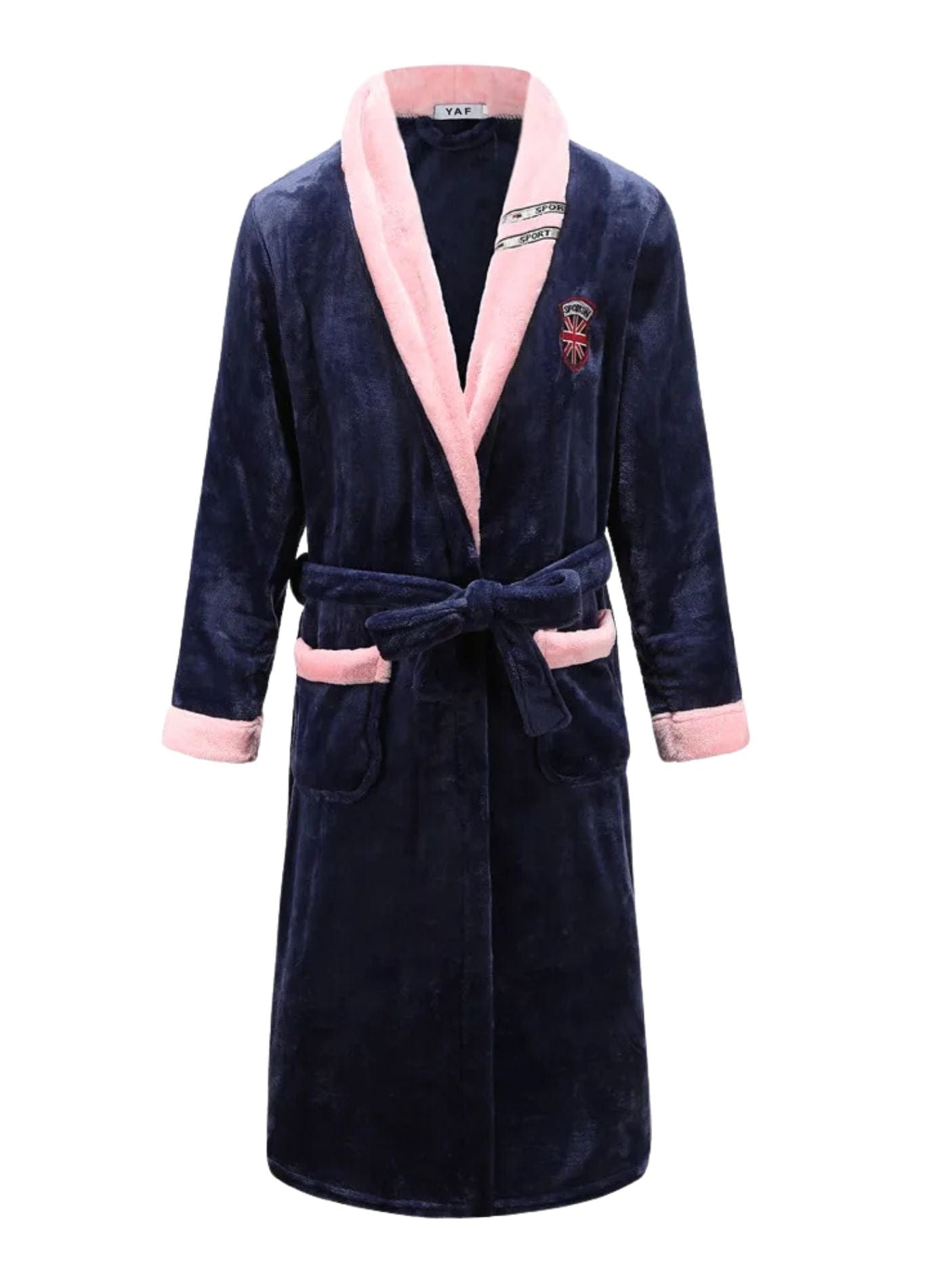 Peignoir Homme Bleu Marine | Peignoir d'Or Amiral Rosewood / M