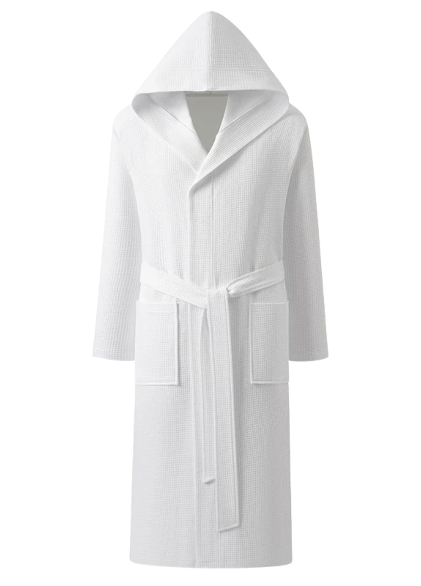 Peignoir Homme Capuche Luxe | Peignoir d'Or Blanc / L