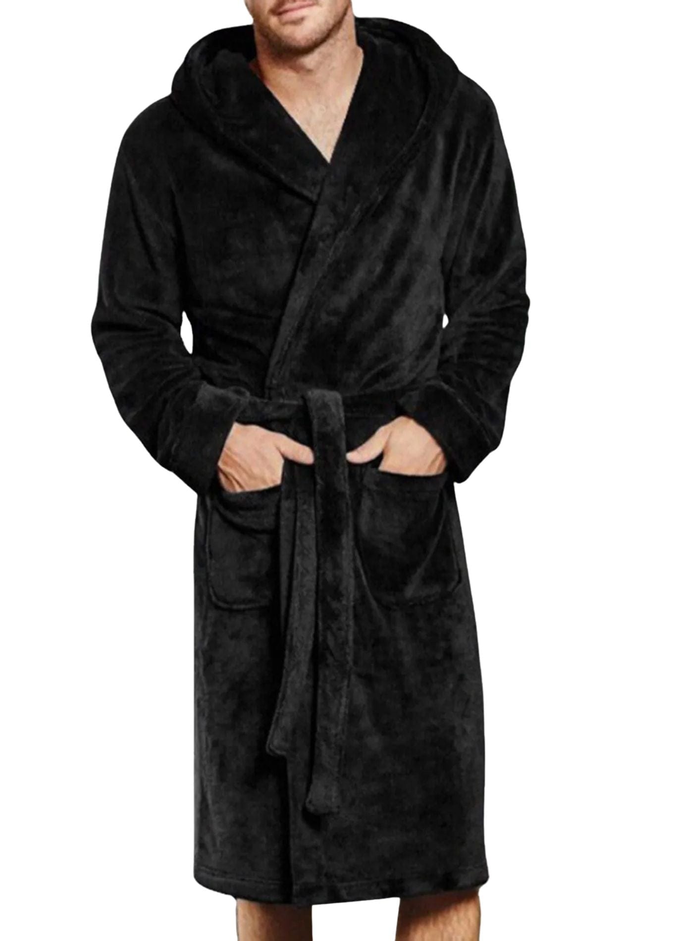 Peignoir Homme XXL | Peignoir d'Or Noir / S