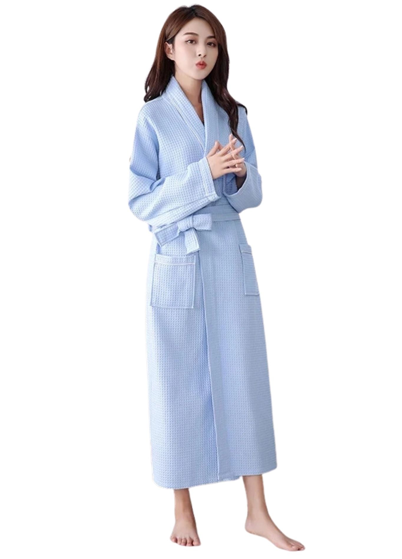 Peignoir Hôtel | Peignoir d'Or Bleu Clair / M