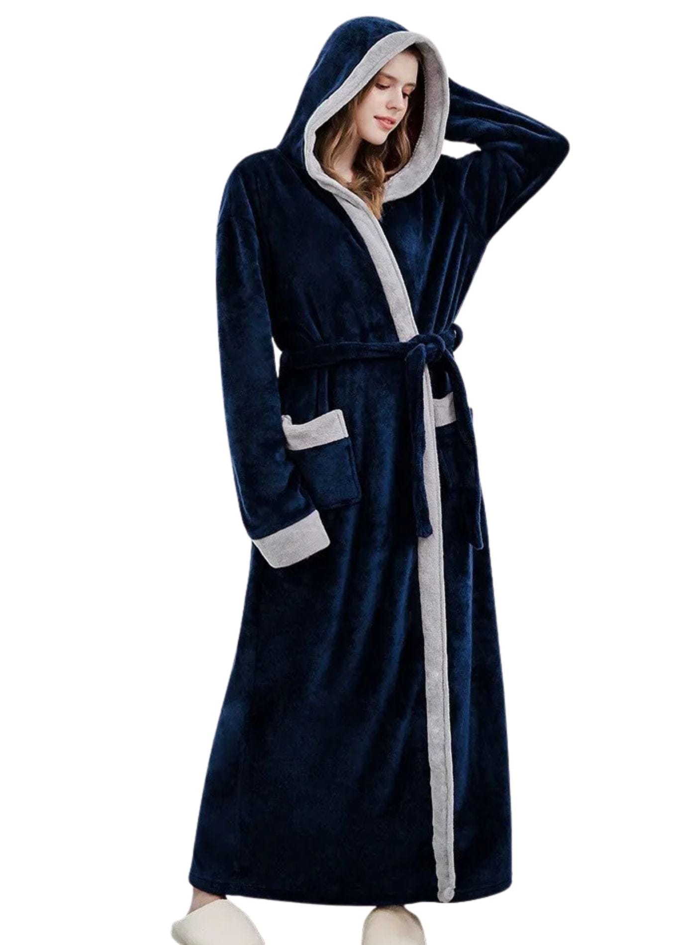 Peignoir Long Femme Polaire | Peignoir d'Or