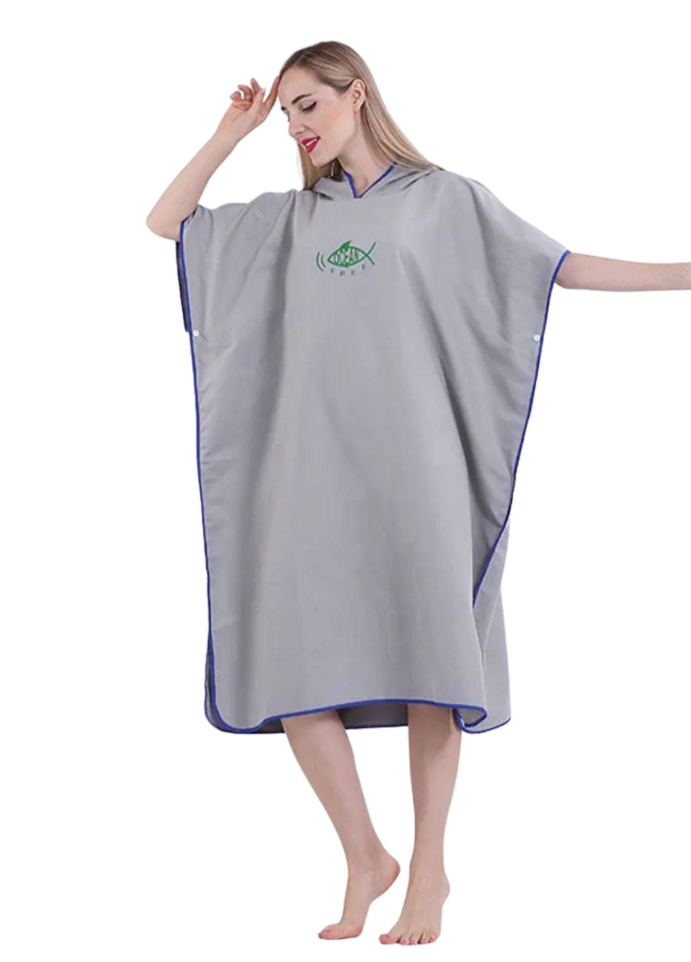 Peignoir Piscine | Peignoir d'Or Gris