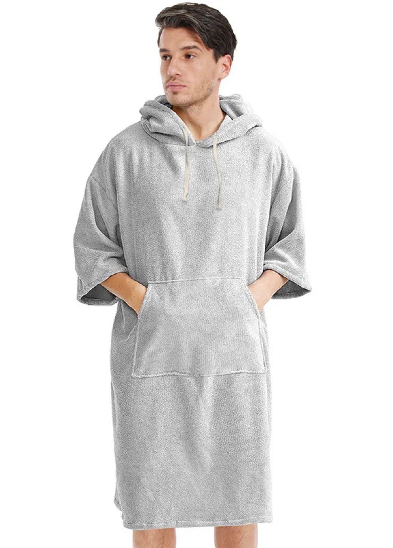 Peignoir Plage | Peignoir d'Or Gris Clair / 110 x 75 cm