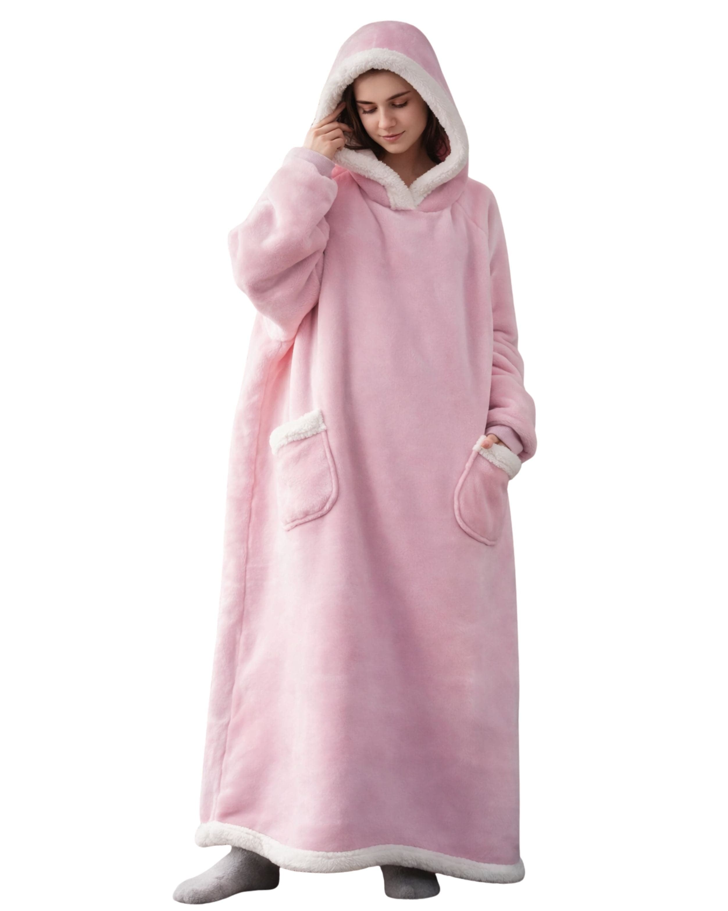 Peignoir Plaid Femme | Peignoir d'Or 150 cm / Rose