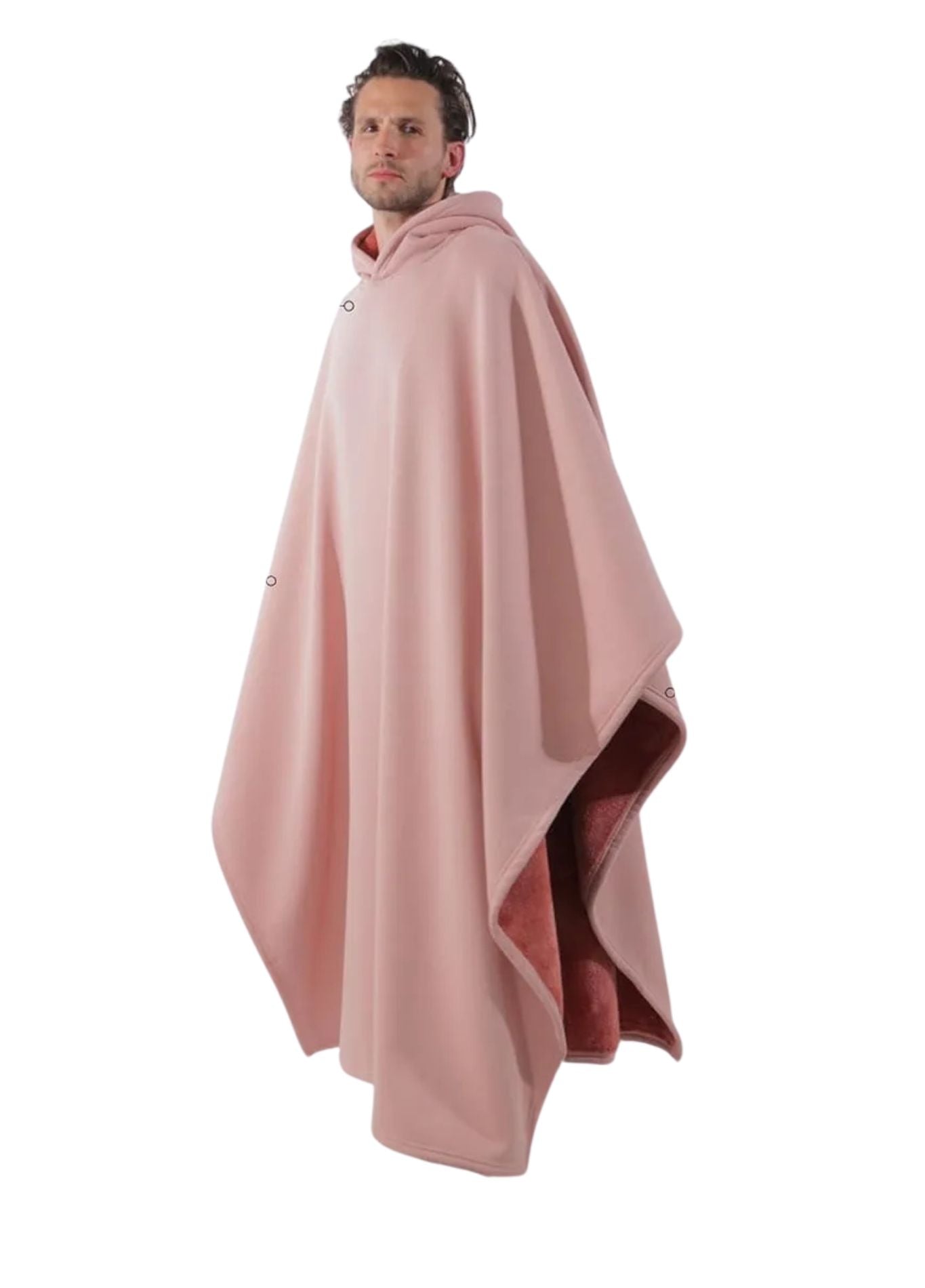 Peignoir Poncho | Peignoir d'Or Rose / Taille Unique