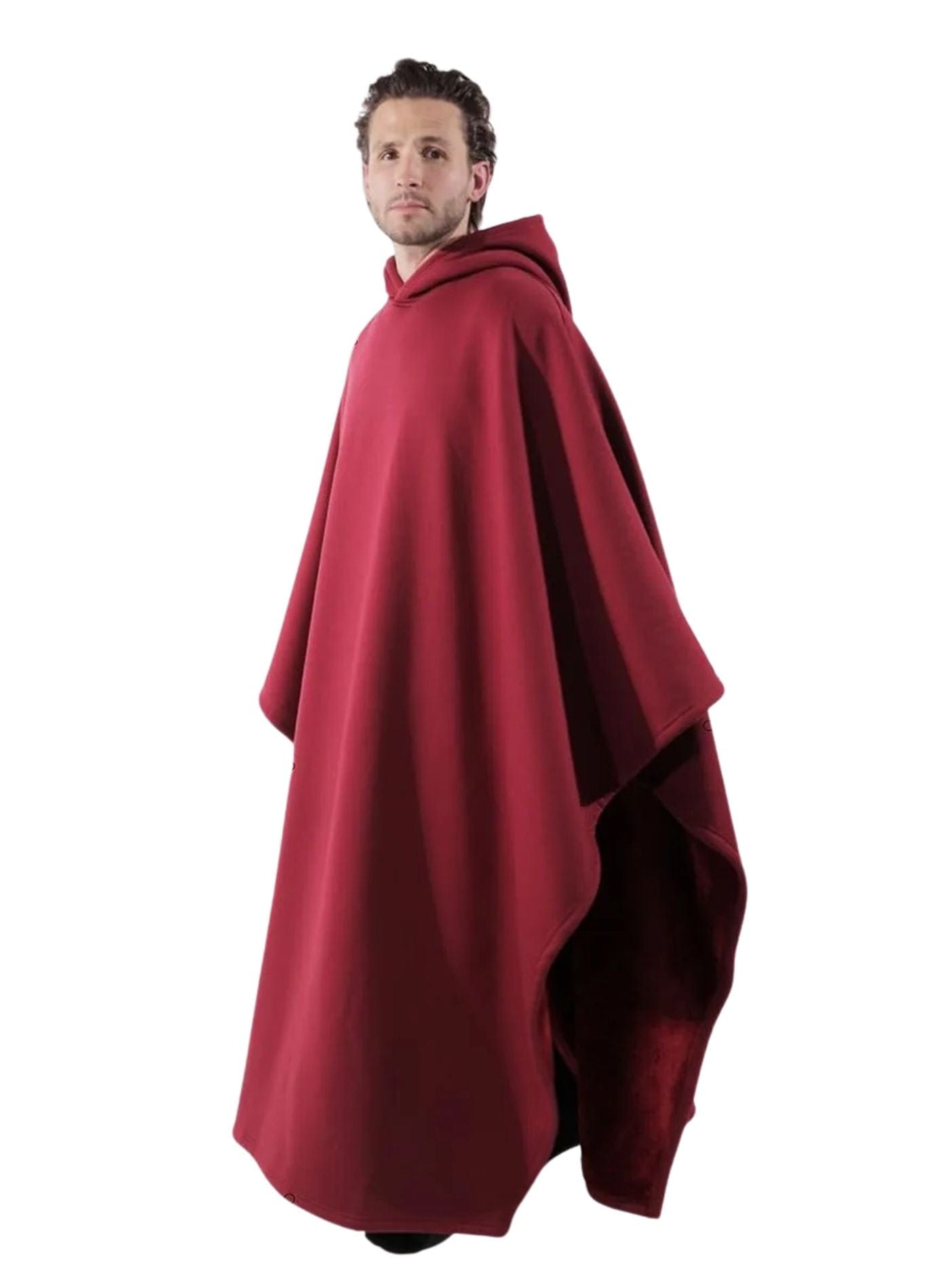 Peignoir Poncho | Peignoir d'Or Rouge / Taille Unique