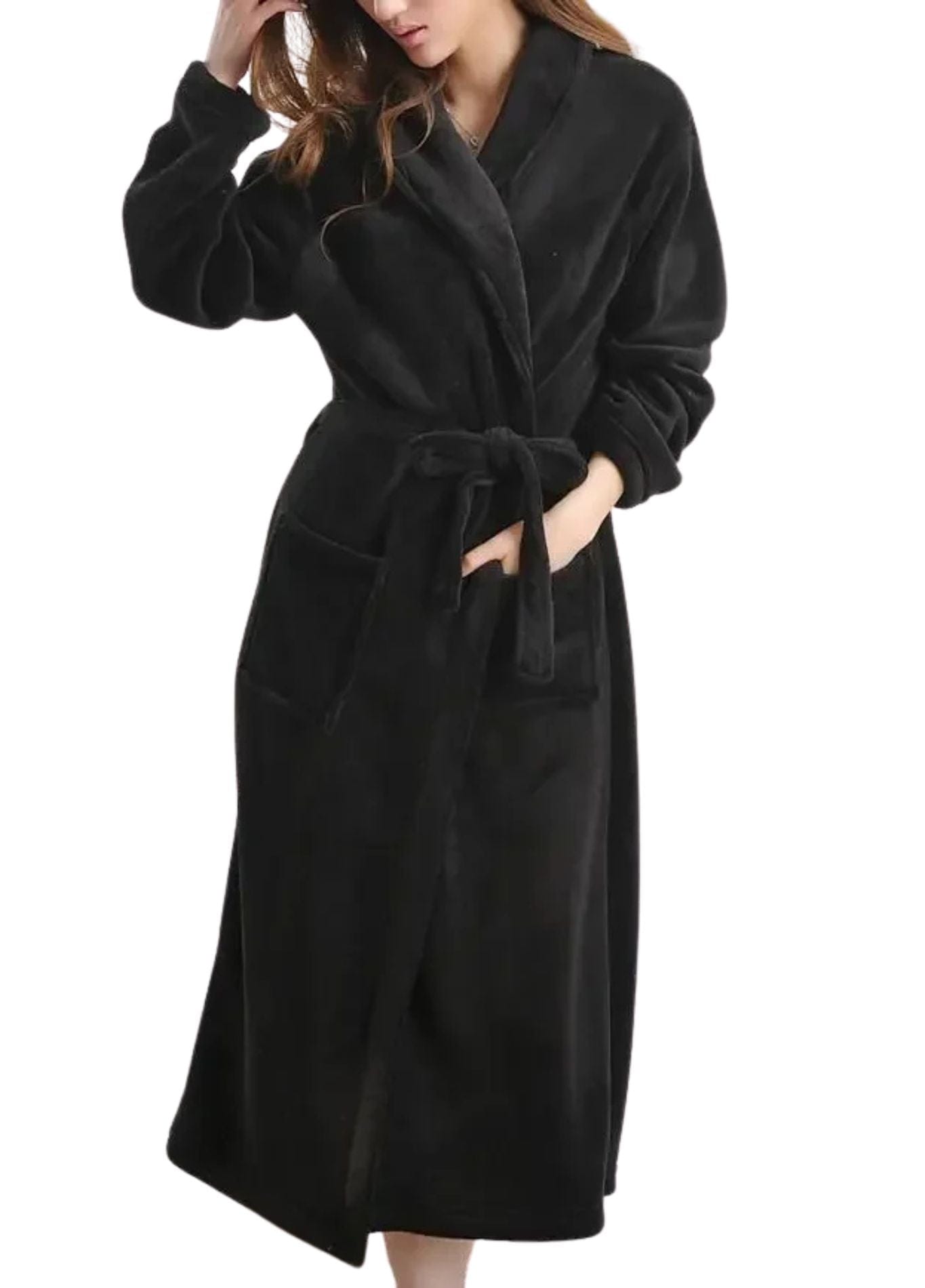 Peignoir Tout Doux | Peignoir d'Or Noir / M