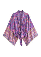 Kimono Bohème Court | Peignoir d'Or