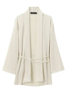 Kimono Court Femme Chic | Peignoir d'Or
