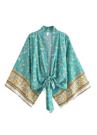 Kimono Court Femme | Peignoir d'Or