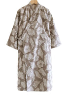 Kimono Court Homme | Peignoir d'Or Sable Intense / M