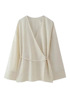 Kimono Femme Couleur Unie XS / Blanc