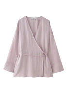 Kimono Femme Couleur Unie XS / Rose Clair
