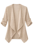 Kimono Femme Été | Peignoir d'Or Beige / S