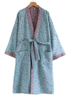 Kimono Femme Nuit | Peignoir d'Or Chant des Herbes / M