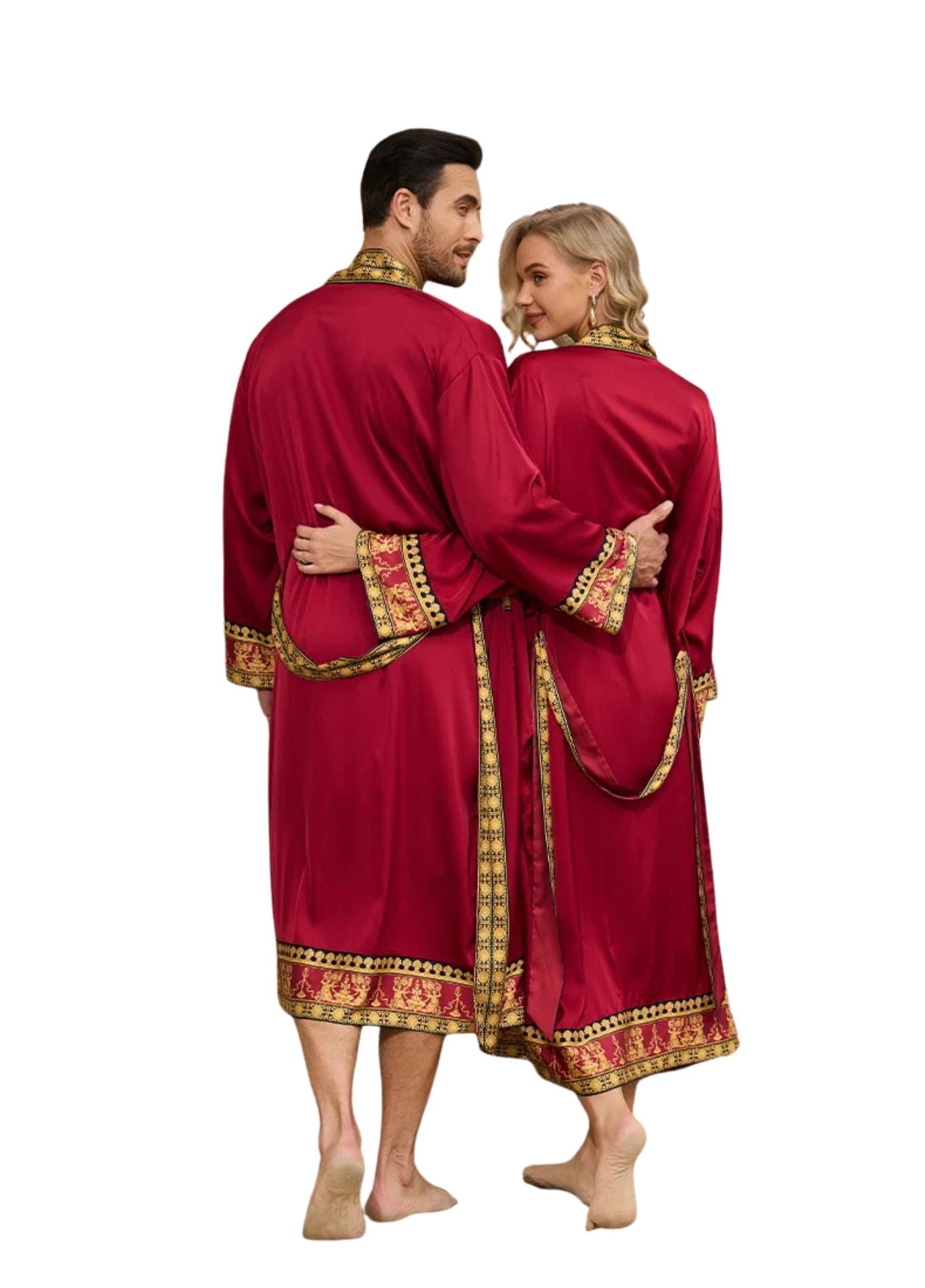 Kimono Femme Traditionnel | Peignoir d'Or
