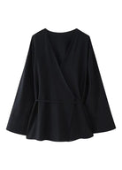 Kimono Femme Uni | Peignoir d'Or XS / Noir
