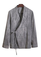 Kimono Gris | Peignoir d'Or