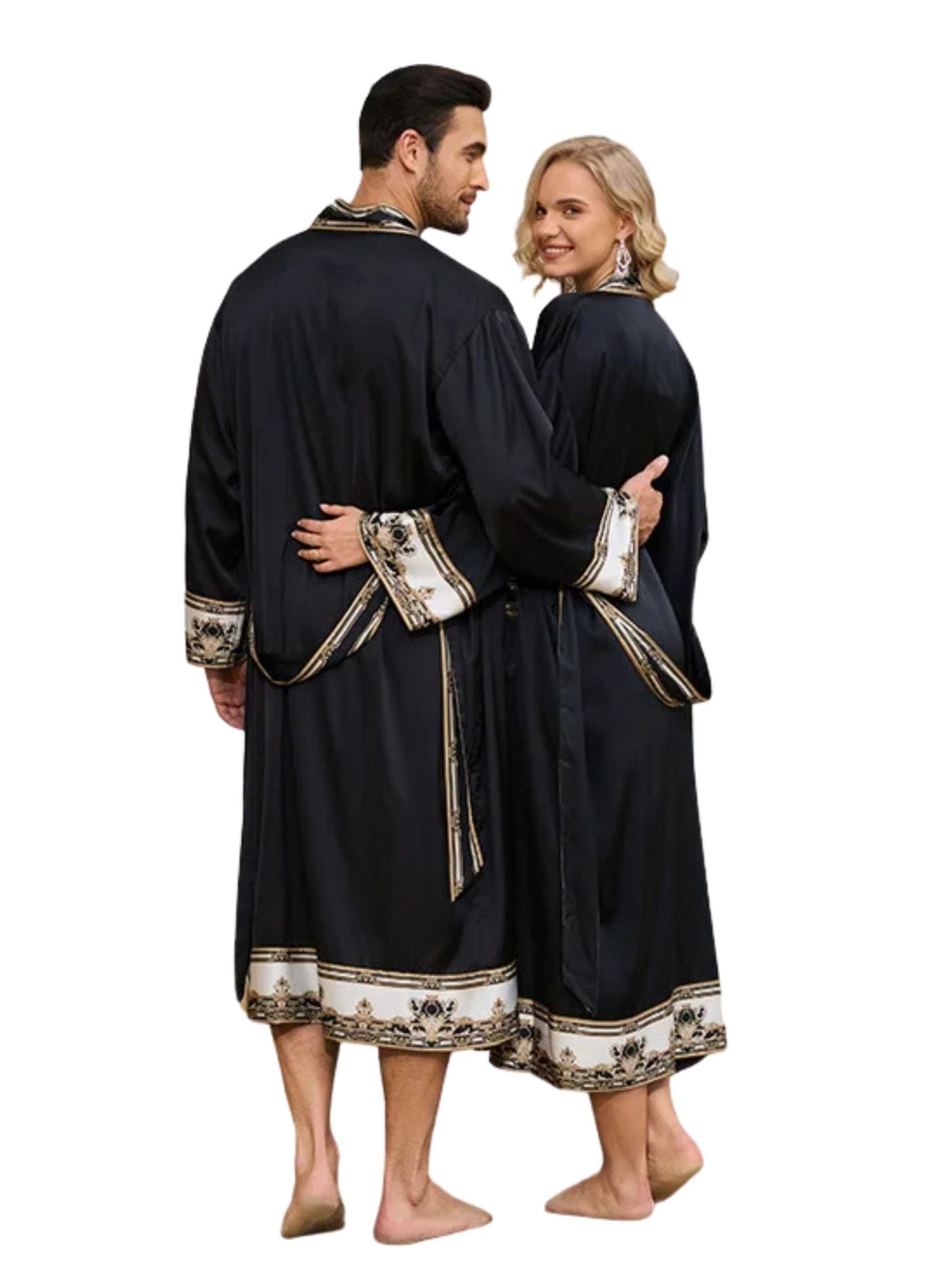 Kimono Homme Traditionnel | Peignoir d'Or