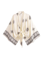 Kimono Imprimé | Peignoir d'Or