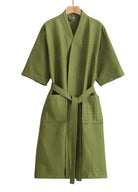 Kimono Kaki | Peignoir d'Or Kaki / M (155 - 165 cm)