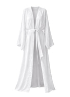 Kimono Plage Blanc | Peignoir d'Or Blanc