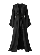 Kimono Plage Blanc | Peignoir d'Or Noir