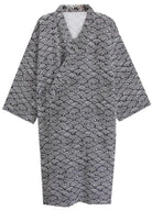 Kimono Pyjama Homme | Peignoir d'Or Noir / M