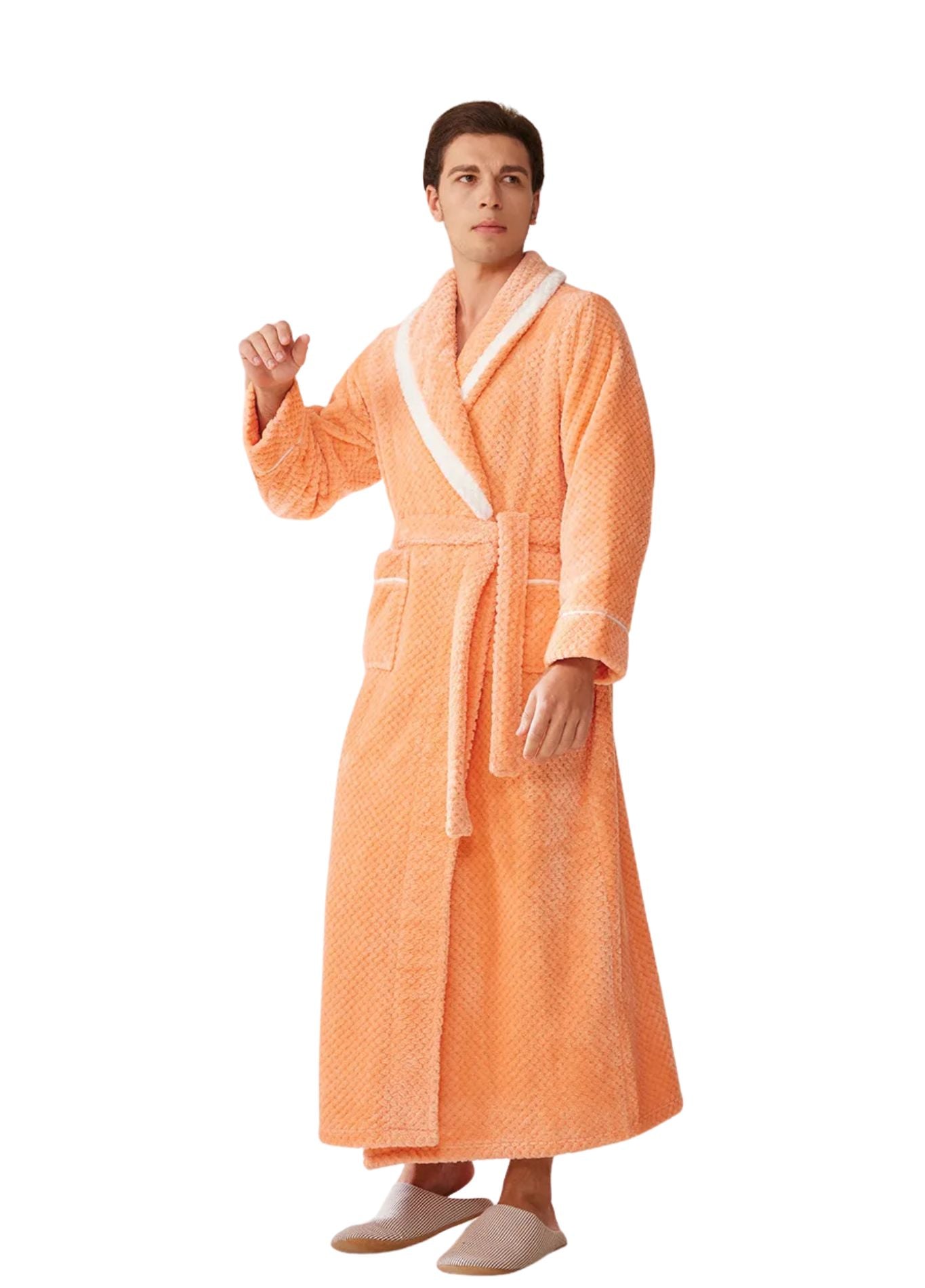 Peignoir Bain | Peignoir d'Or Abricot / M