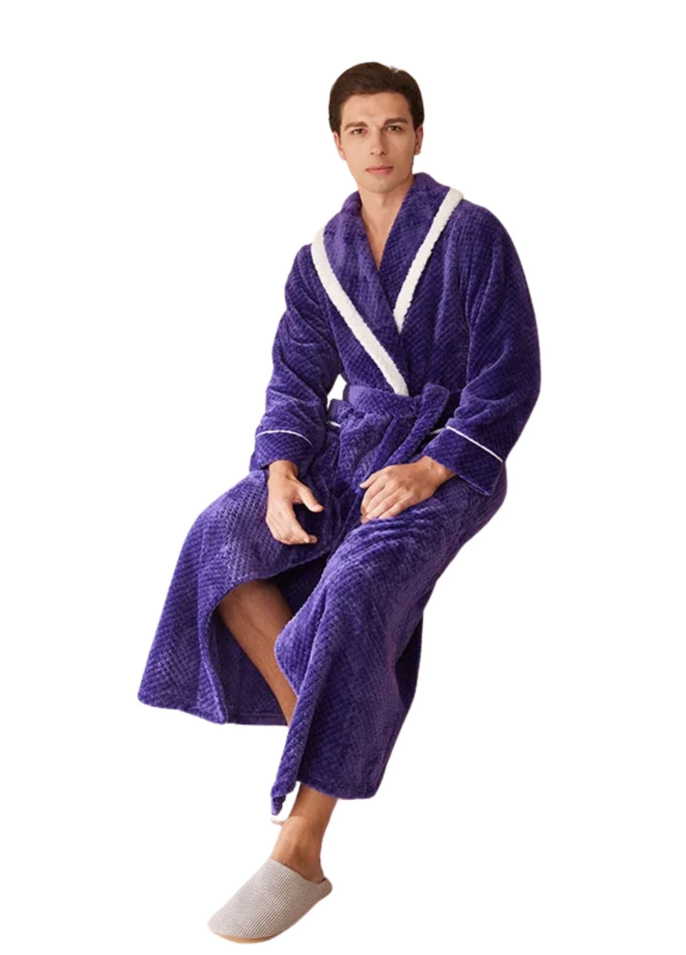 Peignoir Bain | Peignoir d'Or Mauve / M