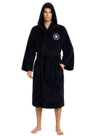 Peignoir Capuche Homme | Peignoir d'Or Noir / L