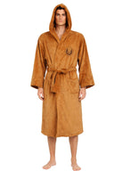 Peignoir Capuche Homme | Peignoir d'Or Ocre Miel / M
