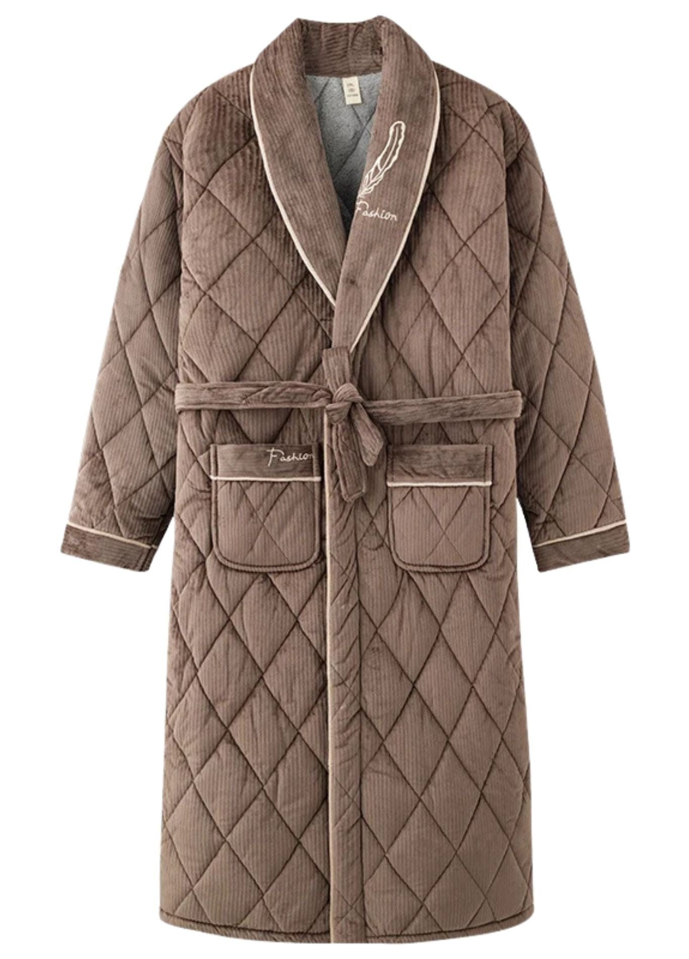 Peignoir Chaud | Peignoir d'Or Brun Clair / L