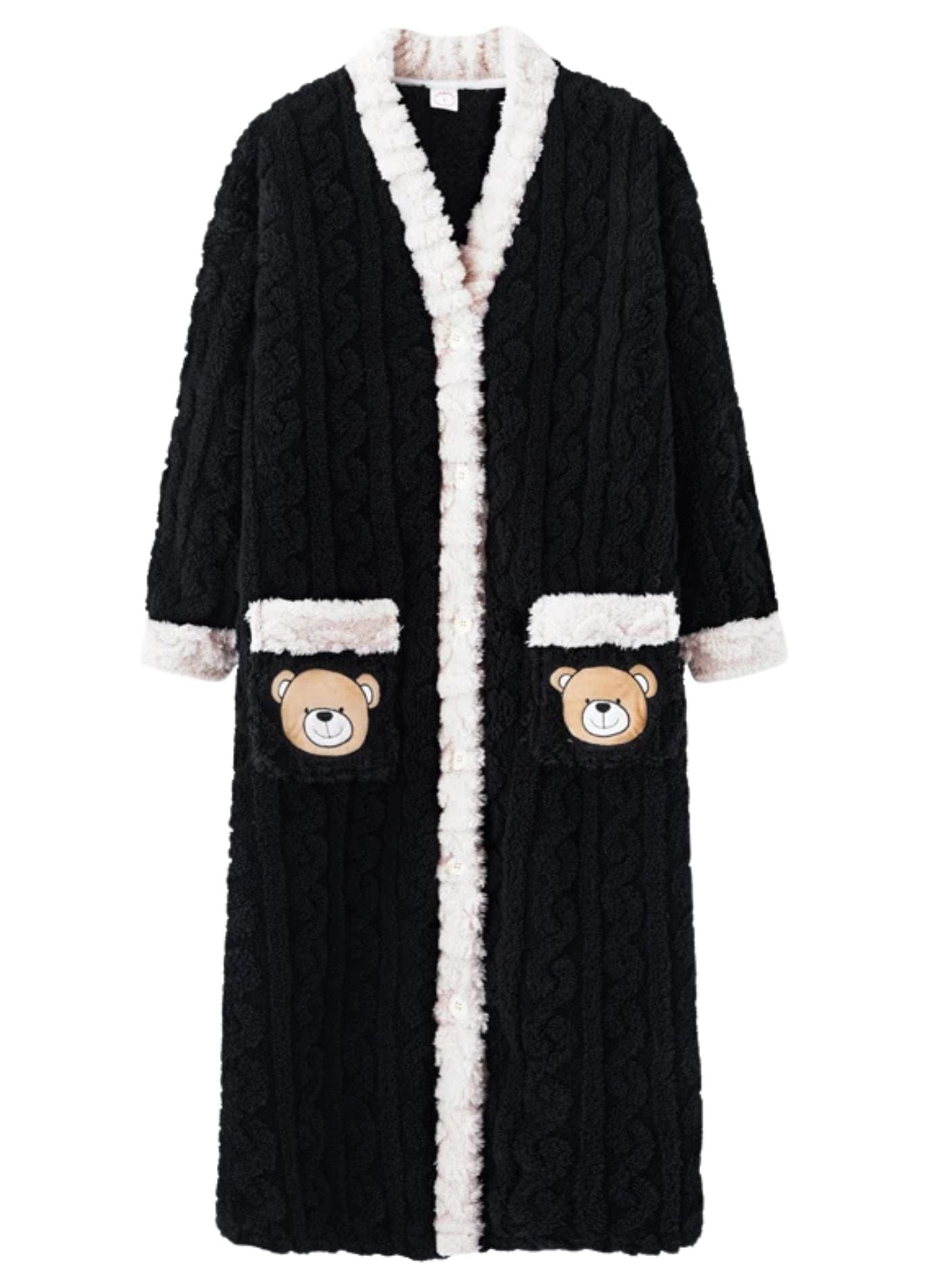 Peignoir Chauffant | Peignoir d'Or Noir / M (40 - 50 kg)