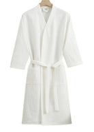 Peignoir Coton Femme | Peignoir d'Or Blanc / M