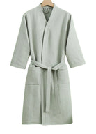Peignoir Coton Femme | Peignoir d'Or Vert Sauge / M